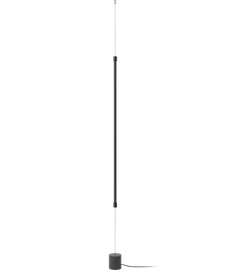 Robin :: René floor lamp, black, shade height 120 cm