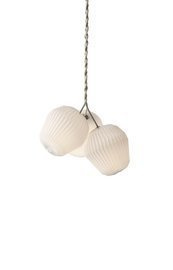 Le Klint :: Hängelampe aus Holz bouquet 3 weiß