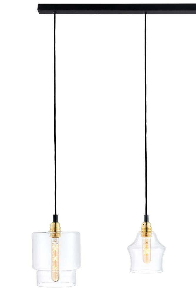 Kaspa :: Lampa wisząca Longis na listwie Plafon 4 Gold