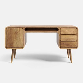 TABLE4U :: Julian wooden desk, width 150 cm, caramel color