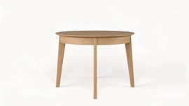 Selfia :: Wooden table Scold round