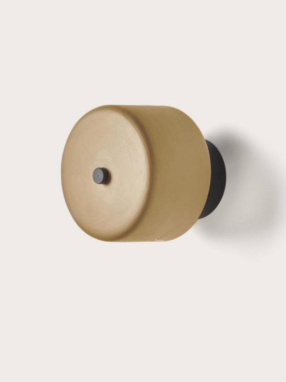 Aromas :: Lampa ścienna / kinkiet Aora ręcznie malowana ceramika śr. 13,4 cm kolor Brown Sugar