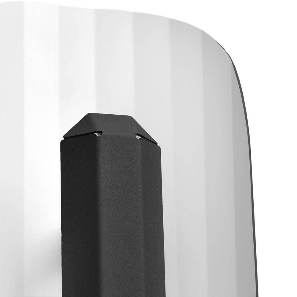 Kaspa :: Lampa ścienna / kinkiet Apolin wys. 65 cm czarno-biały