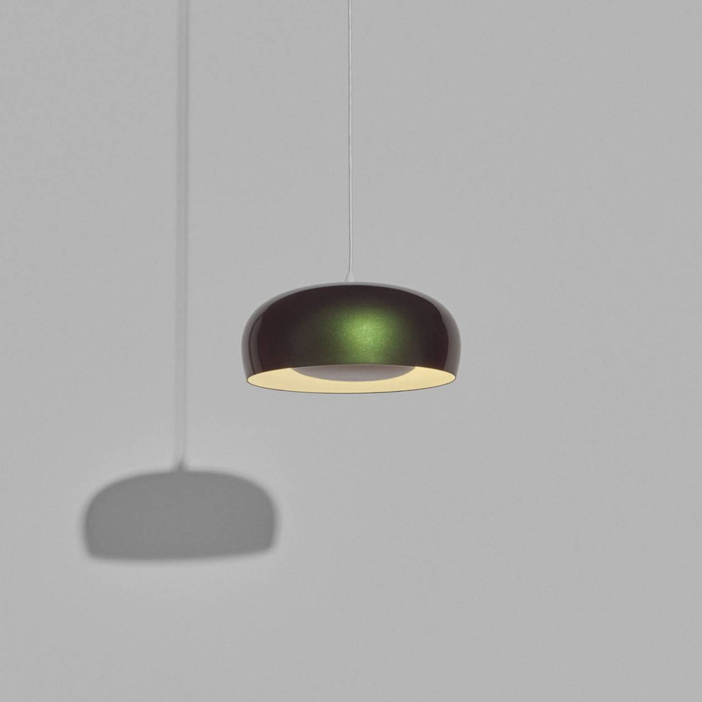 Petite Friture :: Lampa wisząca Brush śr. 35 cm zielona