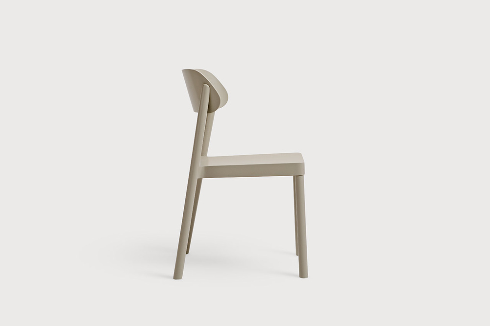 Paged :: Nimm Polsterstuhl, grau, Breite 51 cm