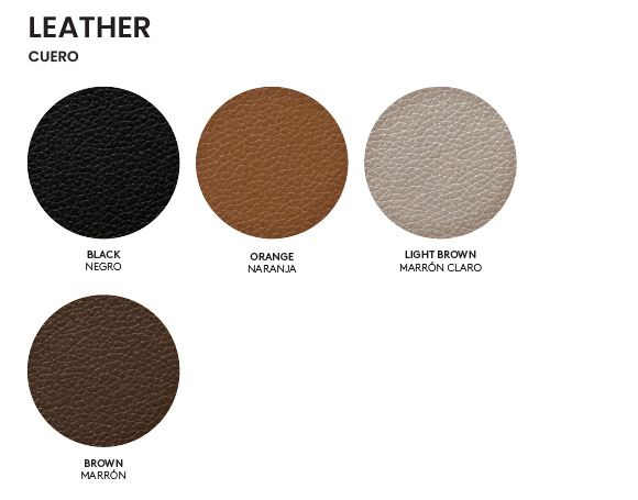 Aromas :: Lampa ścienna / kinkiet Tura C wys. 12 cm  złoty metal / ciemnobrązowa skóra