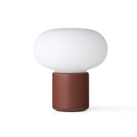 New Works :: Karl-Johan table lamp, portable, red, height 18 cm