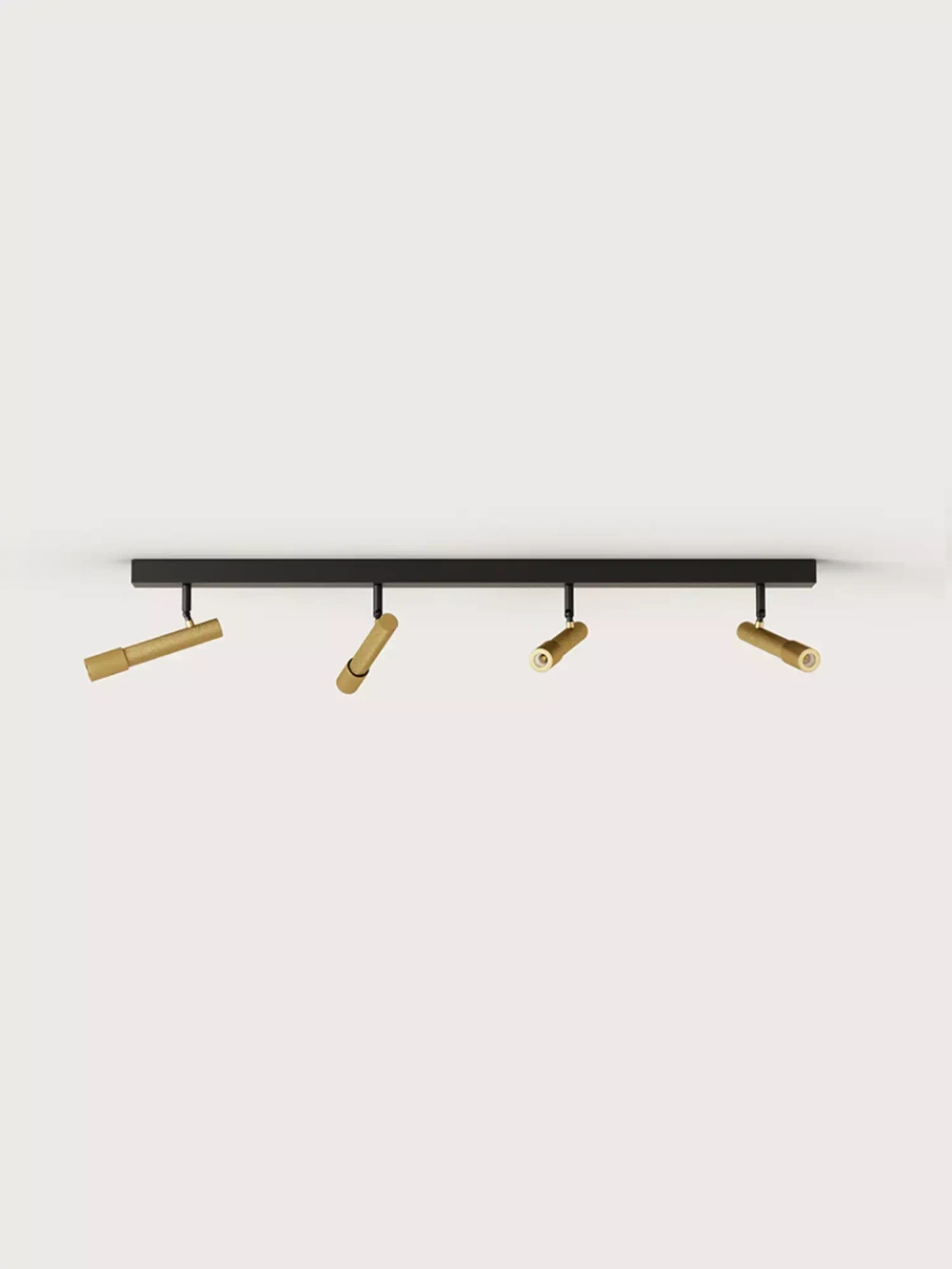 Aromas :: Ycro 4 ceiling lamp, width 89 cm, gold and black