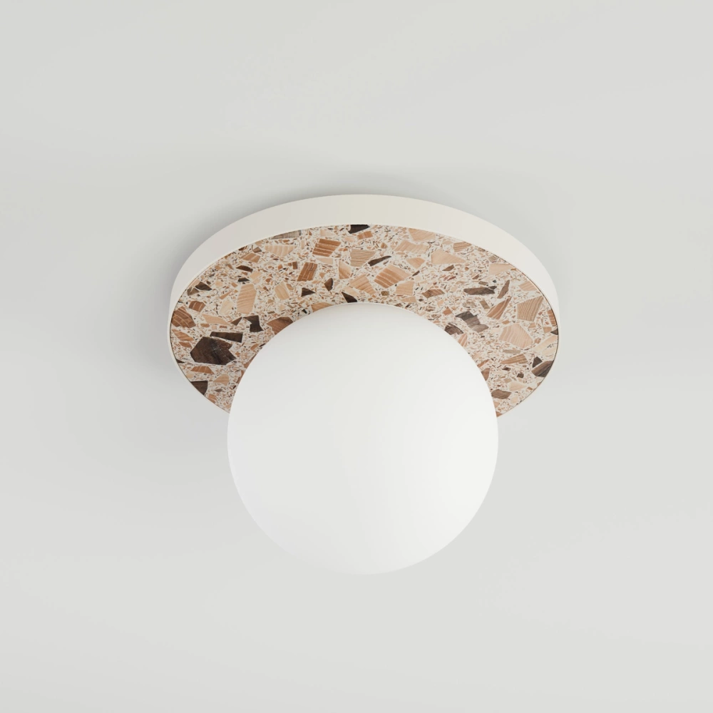 Kaspa :: Lampa ścienna / kinkiet Apolin wys. 65 cm biały