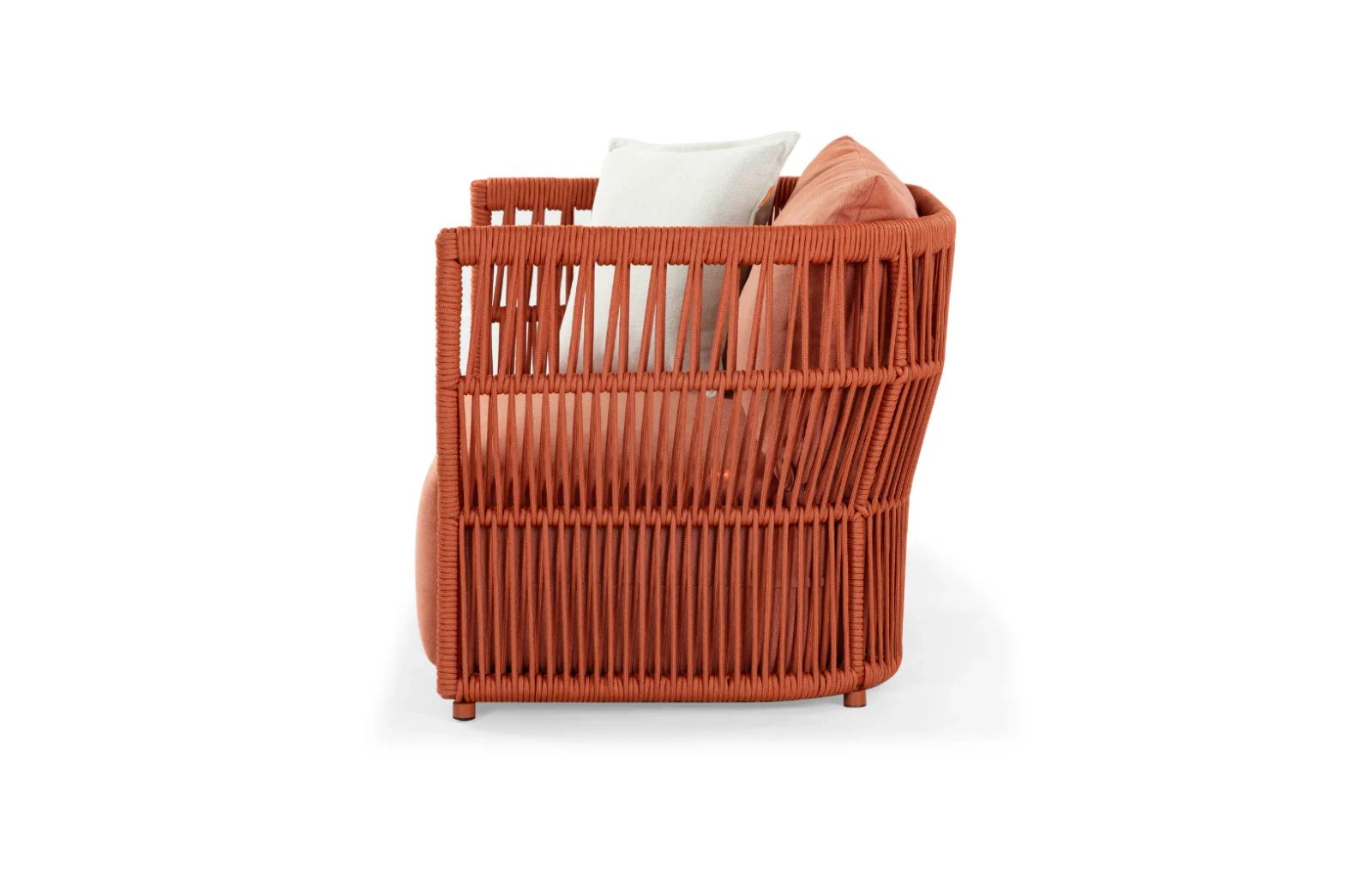 Kunesti :: Have Some Joy! Orange Garden Chair, Width 105 cm