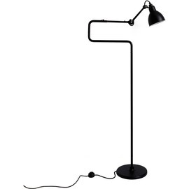 DCW:: Floor lamp Lampe Gras N° 411 black height 120 cm
