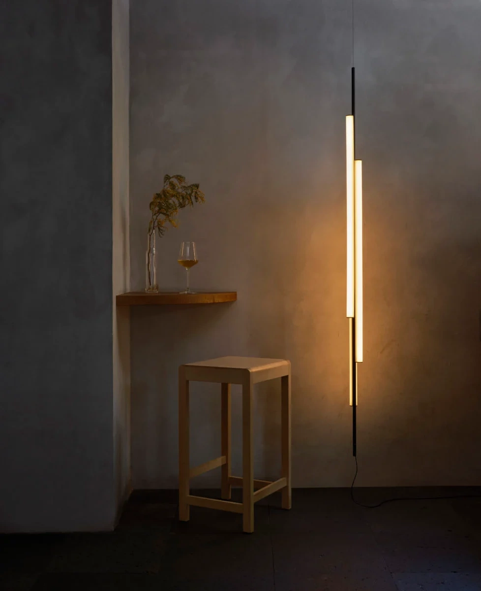 Marset :: Ambrosia hanging lamp, black, height 130 cm