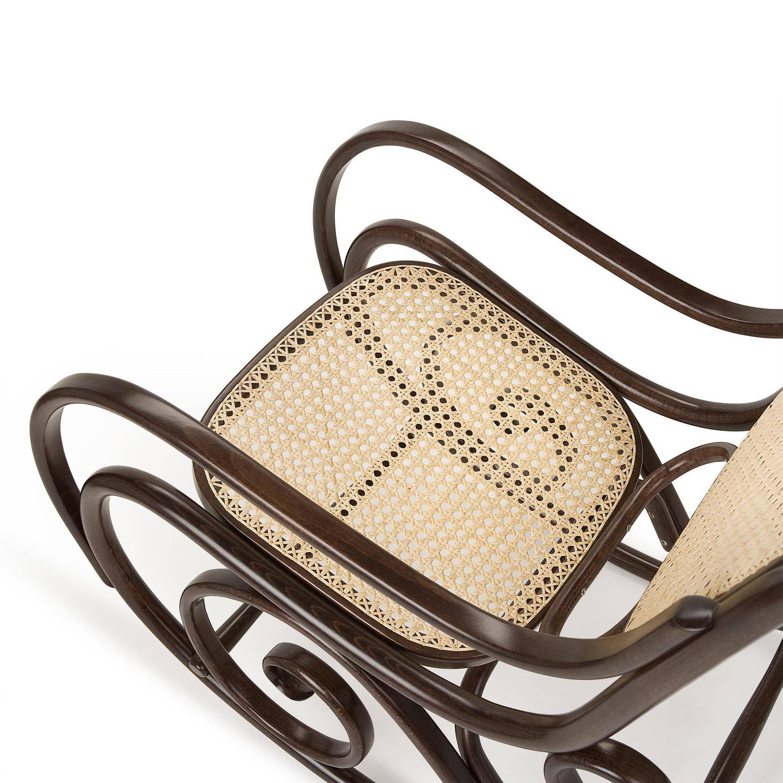 Paged :: Rocking chair B-8250 brown, width 53.5 cm