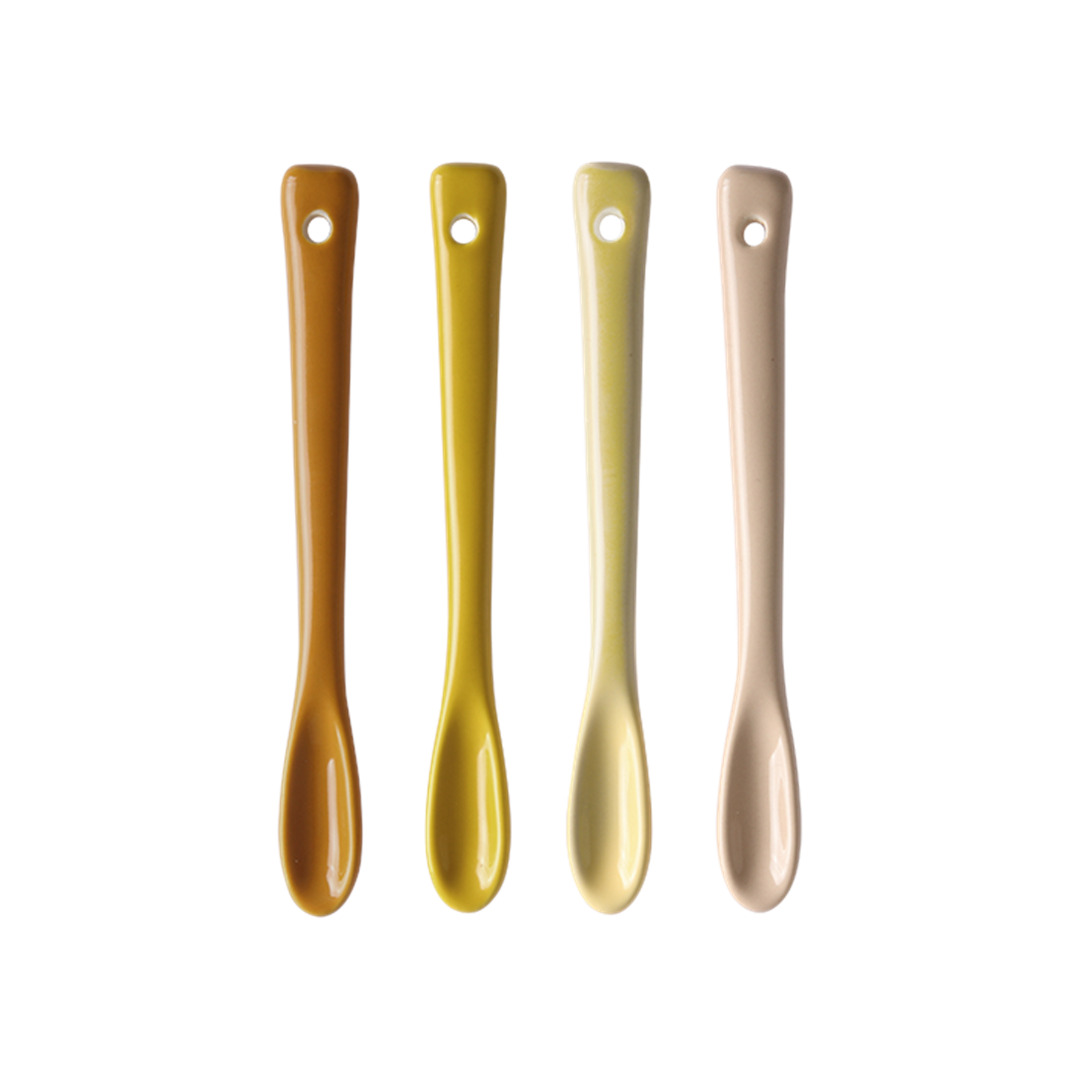 HKliving :: Zestaw 4 łyżeczek do herbaty Bold&Basic