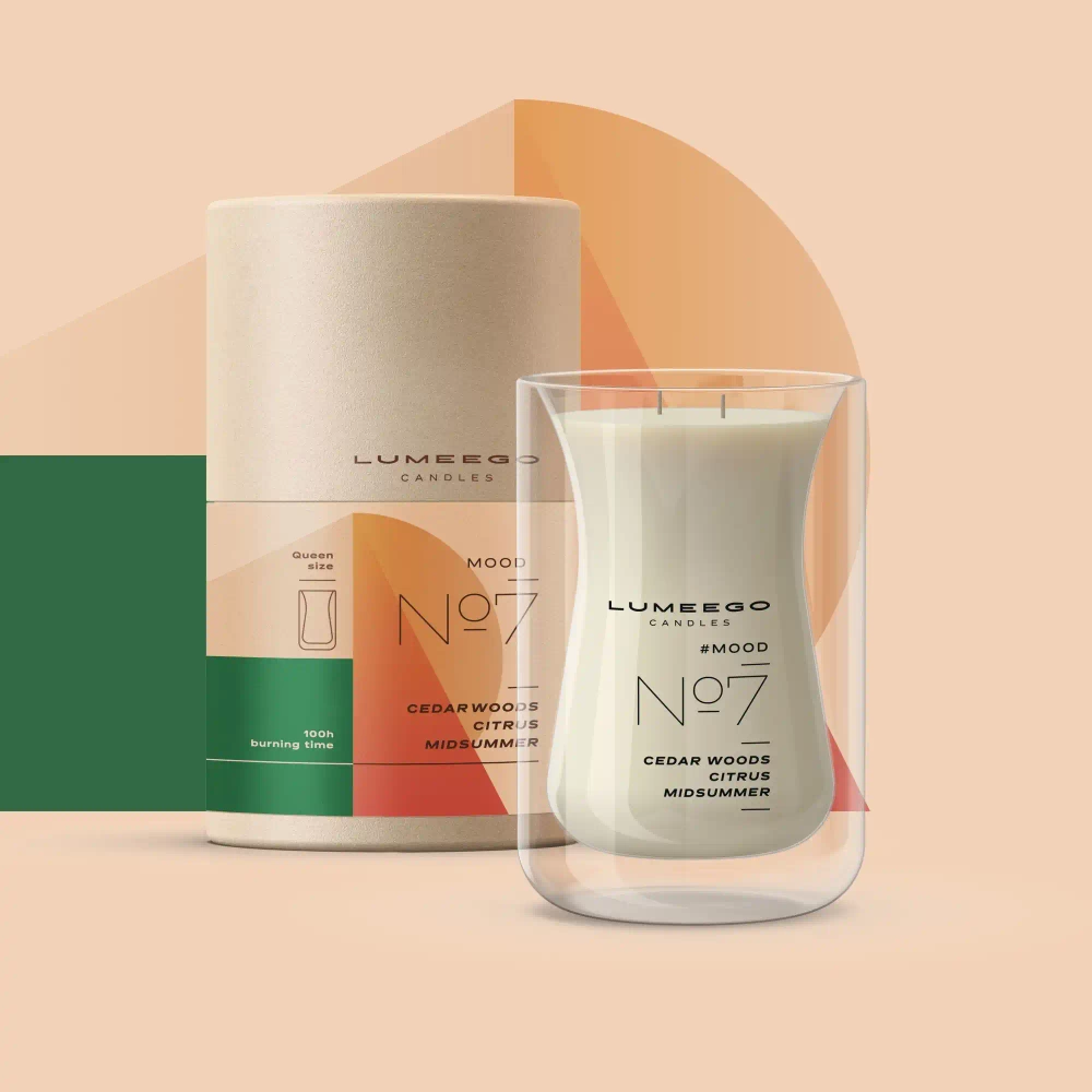 Lumeego :: Candle Queen WAVE L (scent your choice)