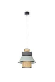 Market Set :: Singapour beige and anthracite pendant lamp, size XML, diameter 30 cm