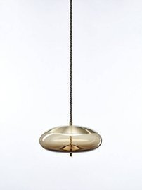 Brokis :: Pendent lamp Knot Disco brown dia. 50 cm