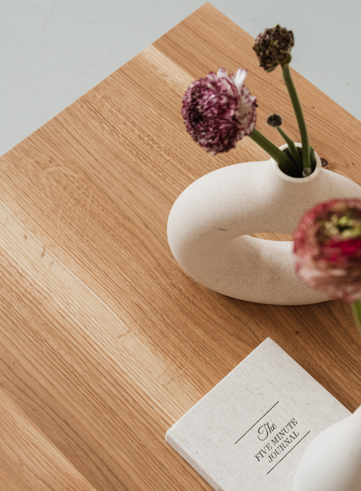 Hoom :: Ross oak coffee table, width 100 cm