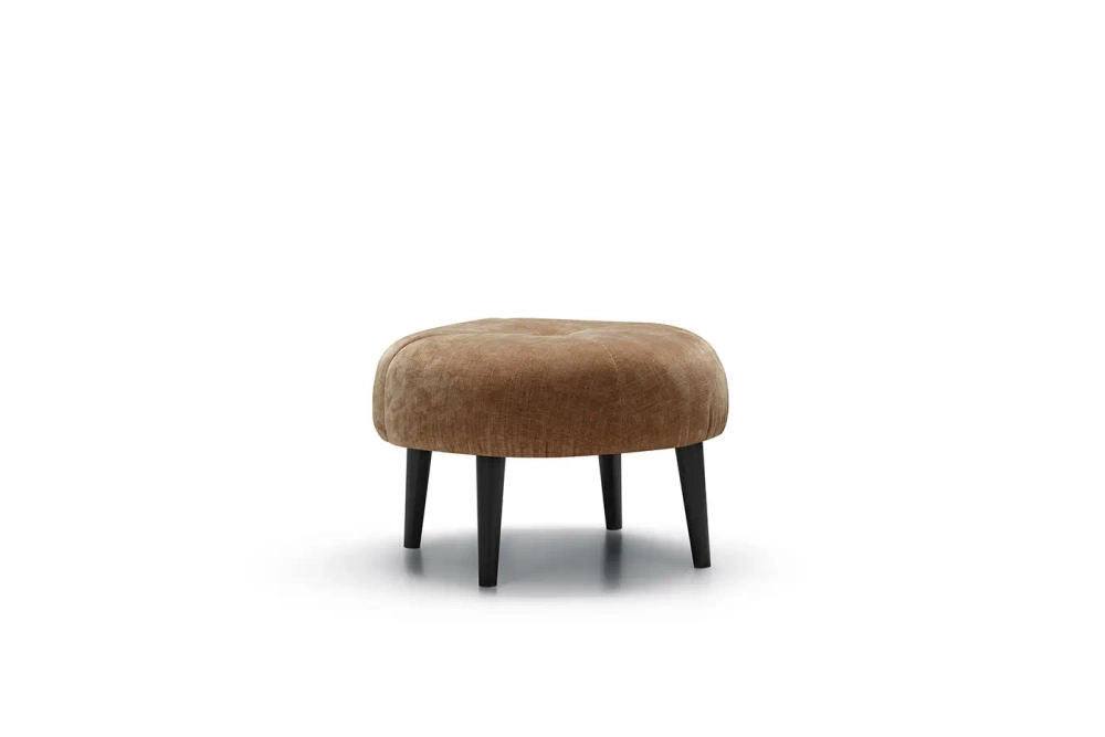 Sits :: Ross Upholstered Footstool/Pouf