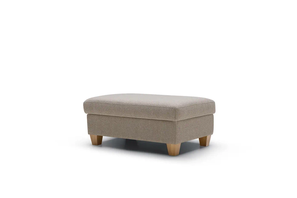 Sits :: Palma gepolsterter Pouf/Fußhocker mit Stauraum, Breite 100 cm, Farbe zur Auswahl