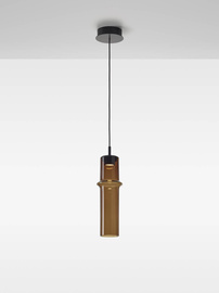 Brokis :: Bamboo Forest M Up hanging lamp, height 46.2 cm, brown