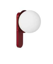 Ummo :: Kuul D burgundy wall lamp / sconce, height 26.5 cm