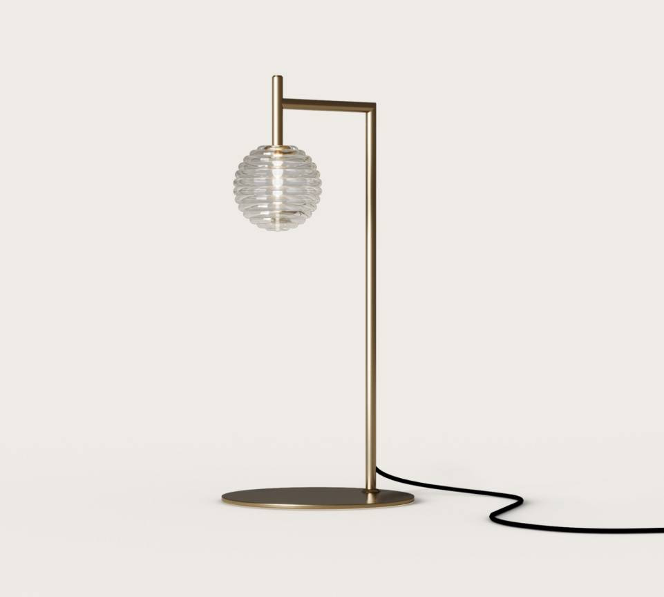 Aromas :: Doul table lamp, height 45 cm, gold