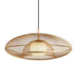 Umage :: Faraday-Gold-Pendelleuchte, Durchmesser 60 cm