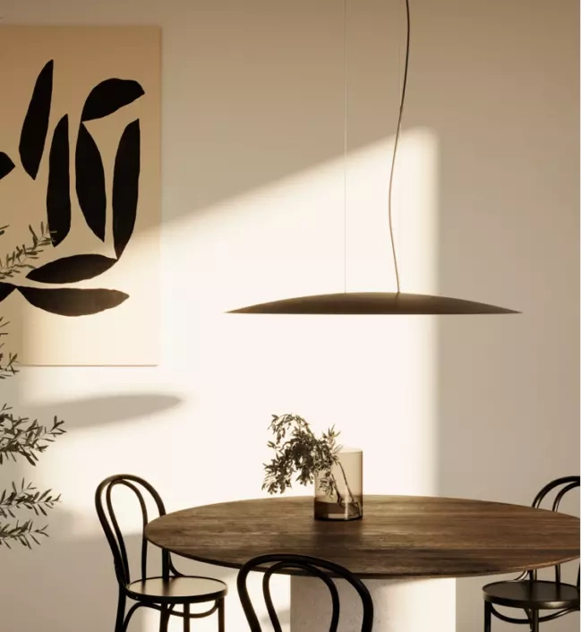 Aromas :: BigCoss hanging lamp, diameter 80 cm, black