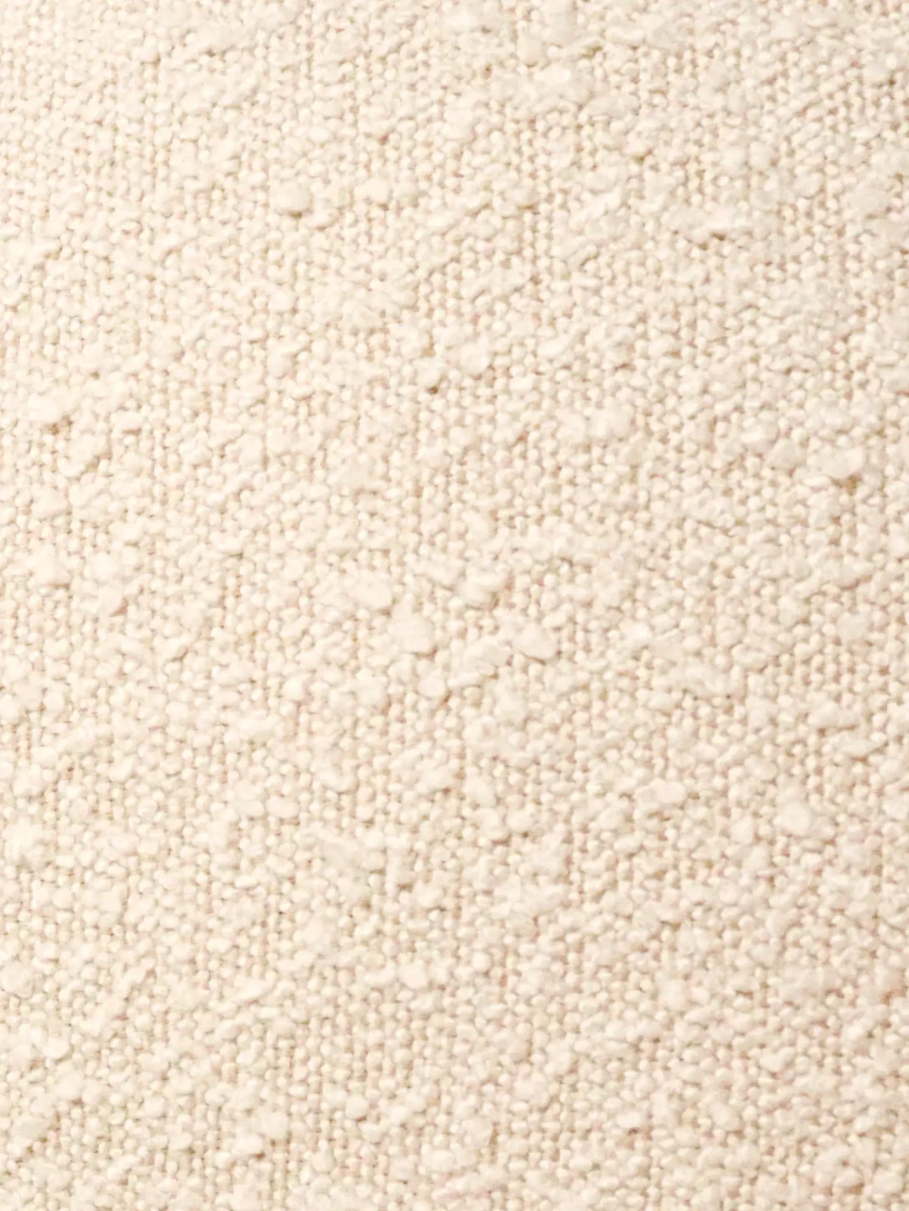 Nordic Line :: Upholstered sofa Michelle 3-seater cream boucle 236x68x100 cm