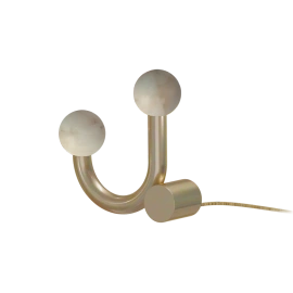 Robin :: Rigoberta gold table lamp