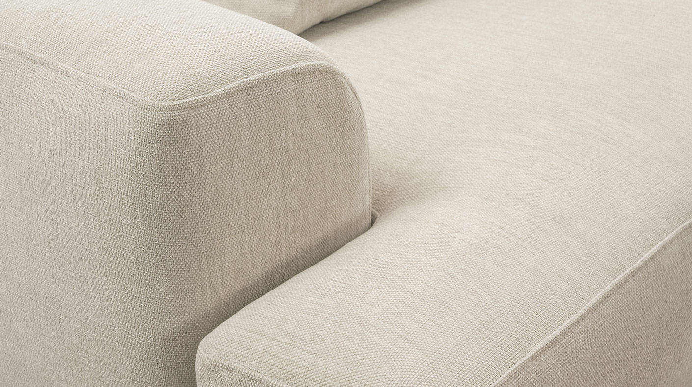 Nordic Line :: Artis upholstered sofa, width 227 cm, color to choose from