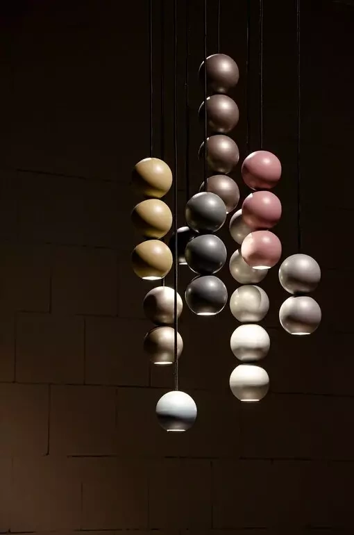 LOFTLIGHT :: Lampa wisząca Bola Bola czarna wys. 25 cm