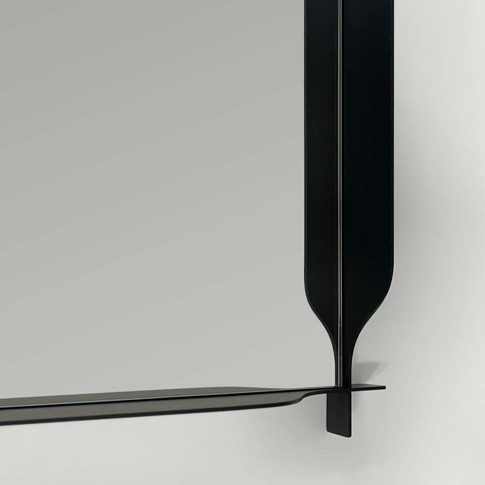 Giera Design :: Lustro prostokątne Monda Flo - w czarnej ramie 56 x 166 cm