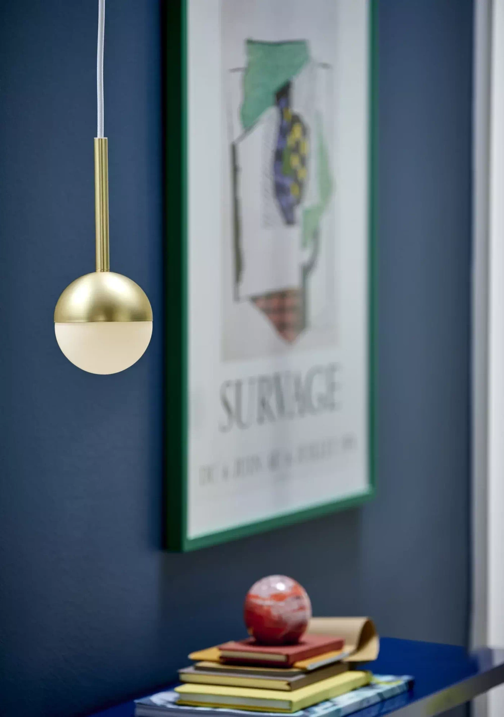 Nordlux :: Contina glass pendant lamp, gold
