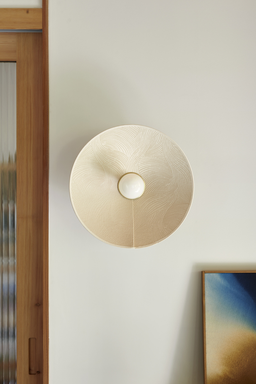 Marktset :: Gatsby Wandleuchte/Wandleuchte, Durchmesser 40 cm, creme