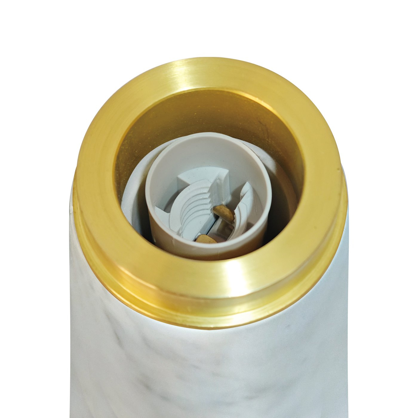 Design For The People :: Glänzende Mini-Tischlampe, Weiß