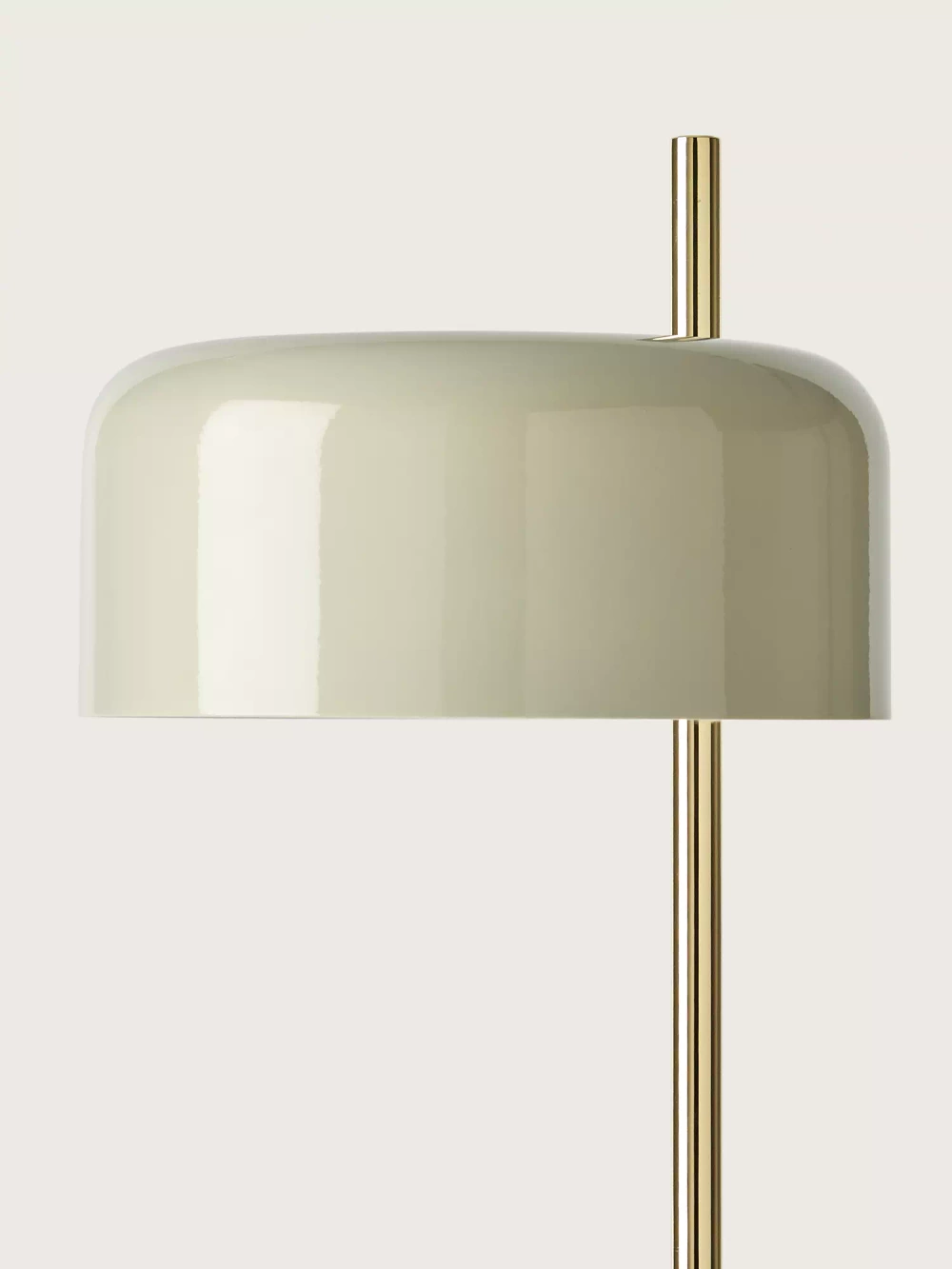 Aromas :: Tischlampe aus Metall Lalu Höhe 51 cm beige