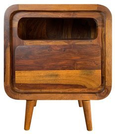 TABLE4U :: Nachttisch aus Holz Marek Nacht 45x35x55 schatz