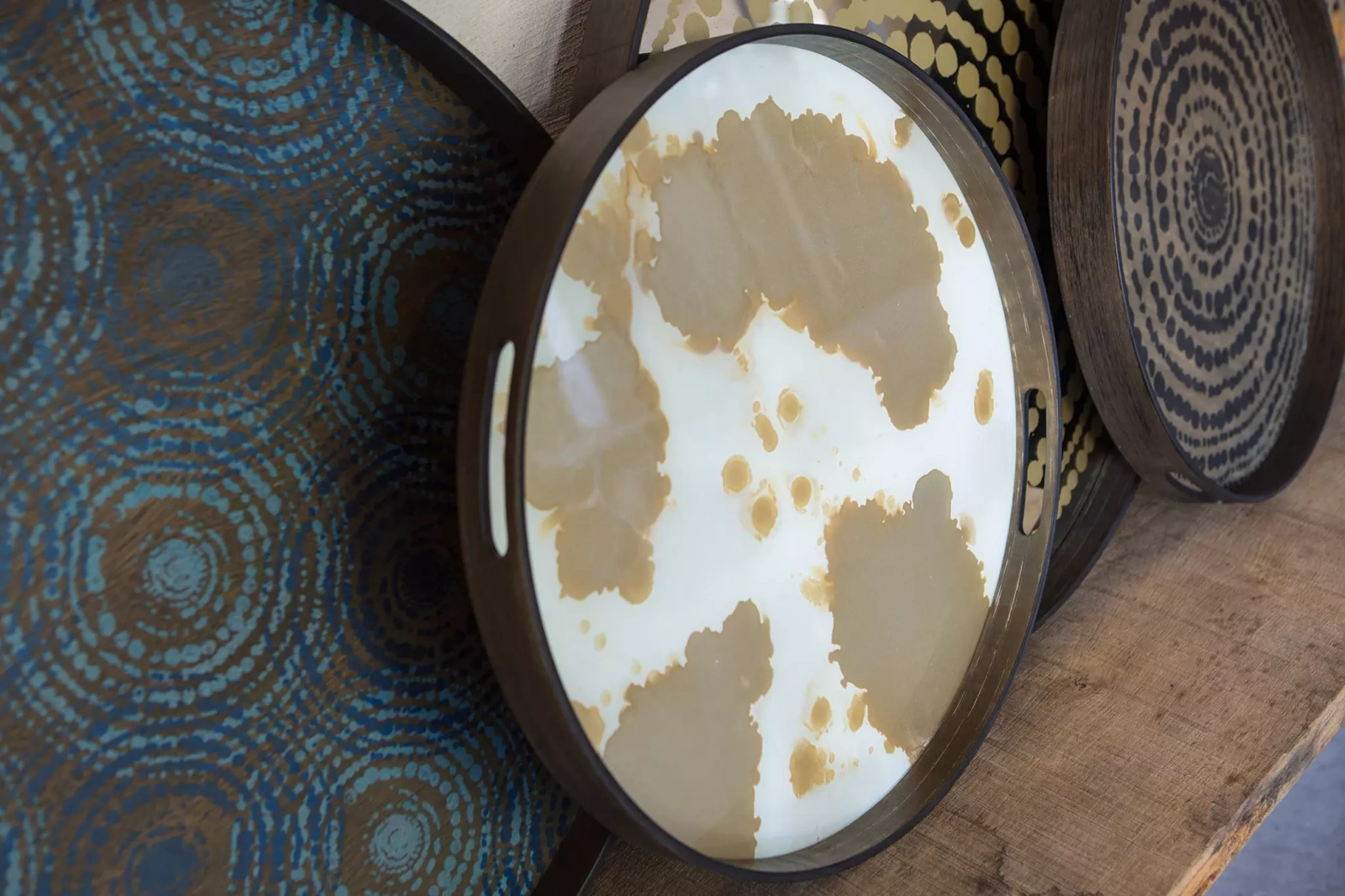 Ethnicraft :: Stain decorative Mist Gold rozm. S