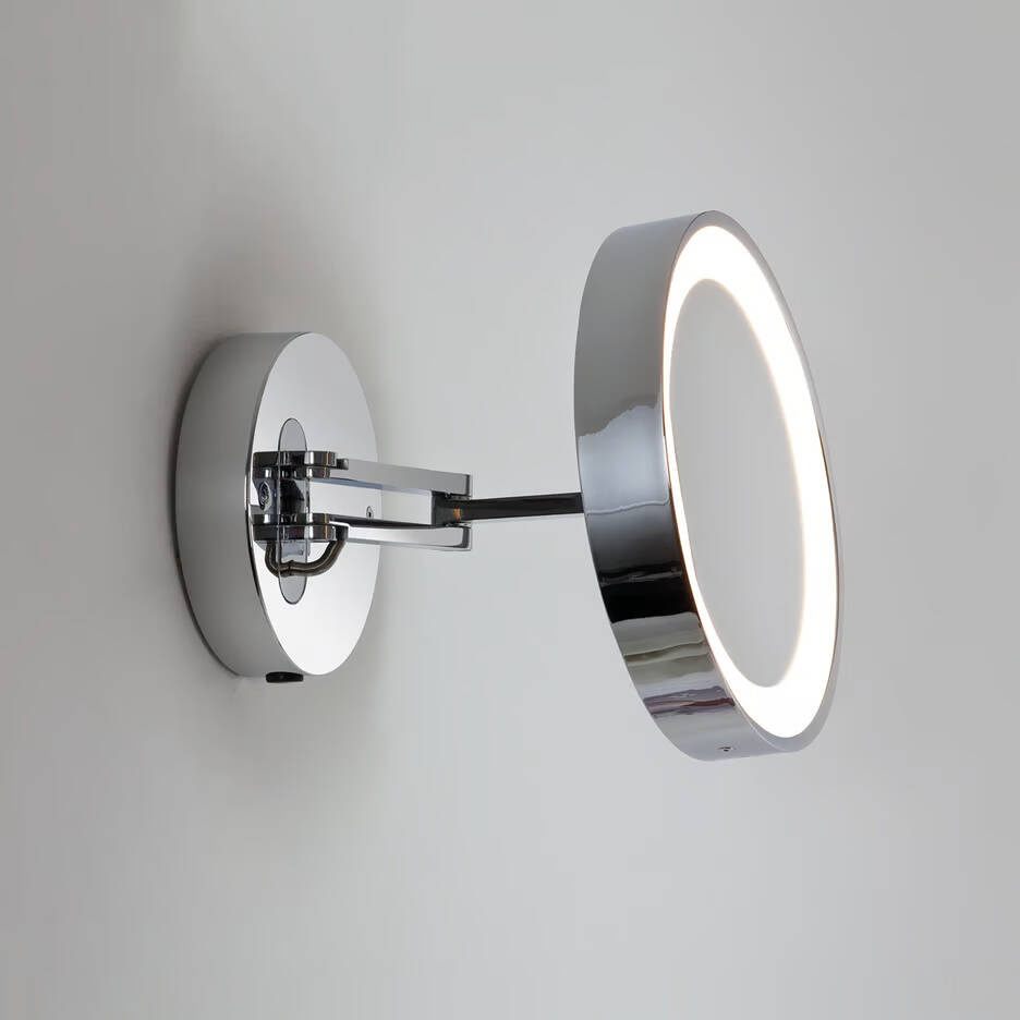 Astro :: Catena LED mirror, polished chrome, diameter 25 cm