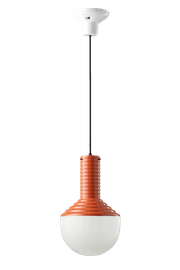 Ferroluce :: Selaron hanging lamp, diameter 24 cm, orange