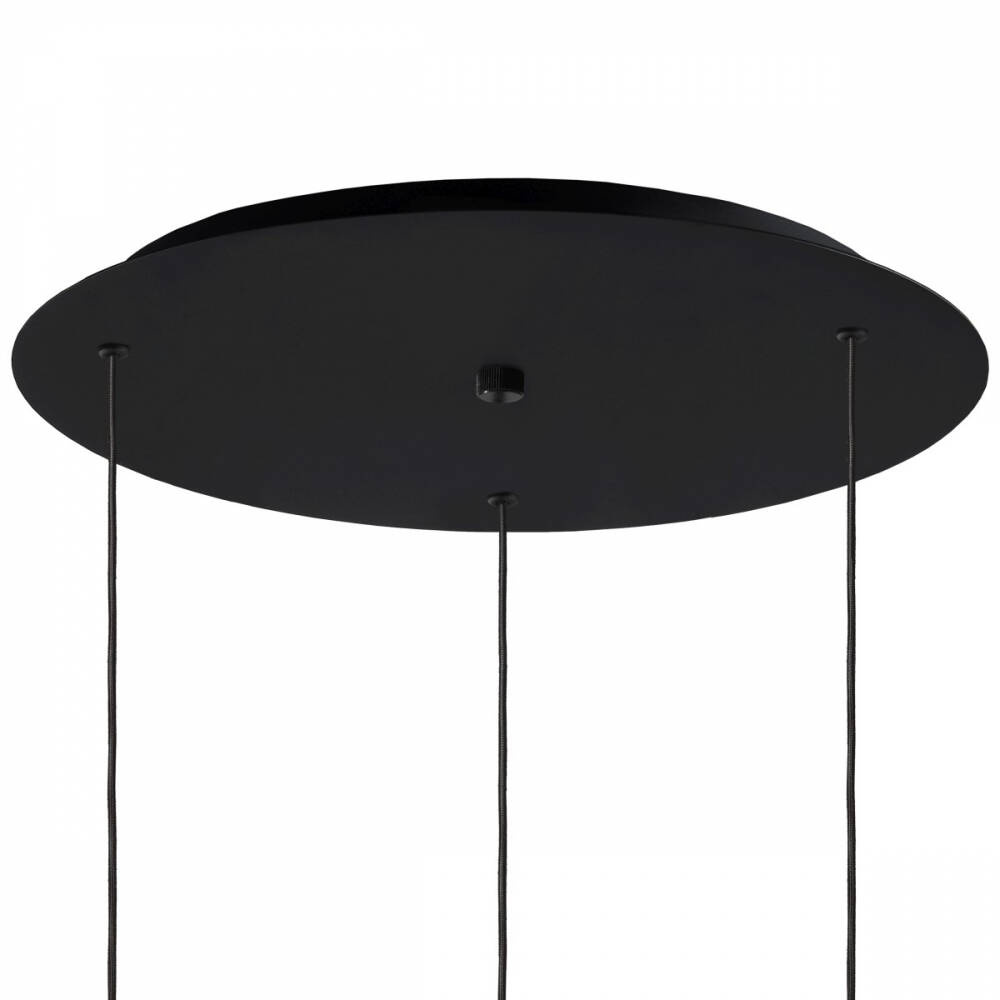 Kaspa :: Avia Black 3 dreiflammige Pendelleuchte, schwarz
