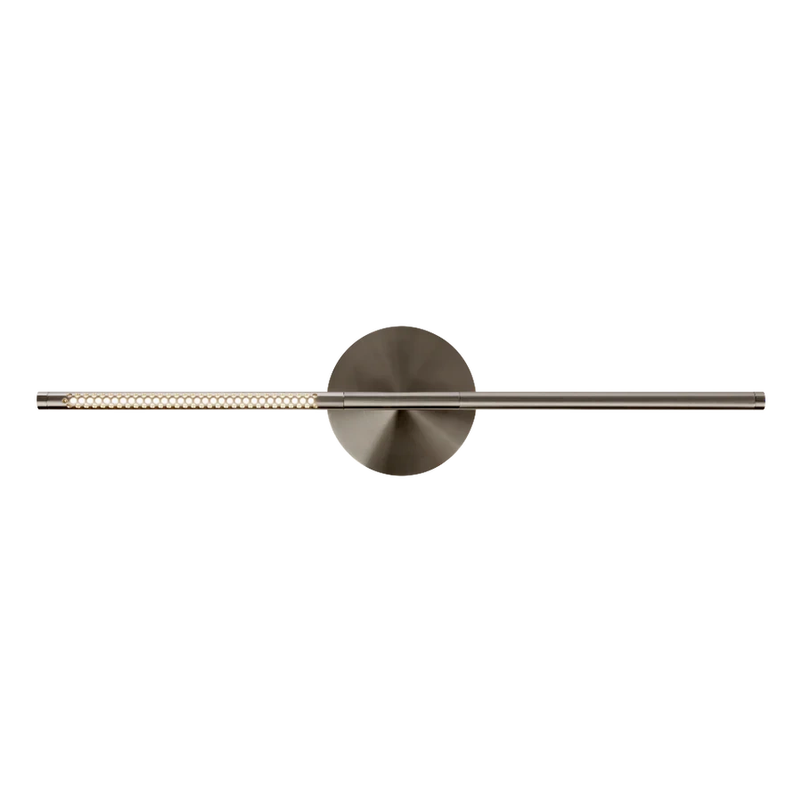 Umage :: Omni Wandleuchte / Wandleuchte, Breite 74 cm, gebürsteter Stahl, silber