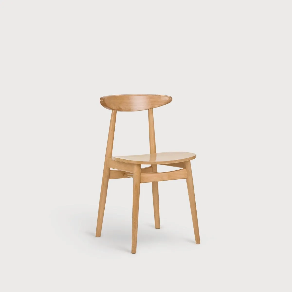 Paged :: Yesterday A-4101 wooden chair, width 45 cm