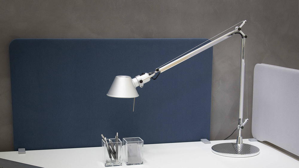 Artemide :: Desk lamp Tolomeo mini silver h 54 cm