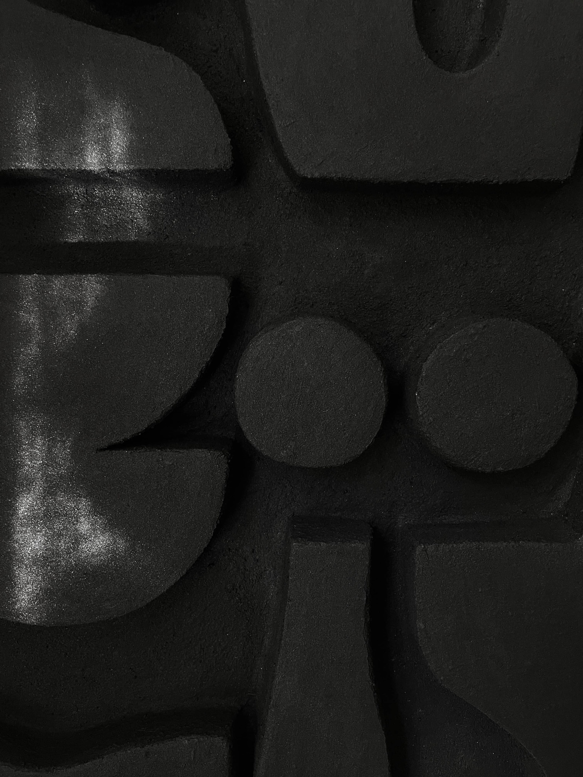 Zuzia Mikołajczuk (Zuz van Miko) :: Płaskorzeźba "Bryła IV" 57,5 x 57,5 cm