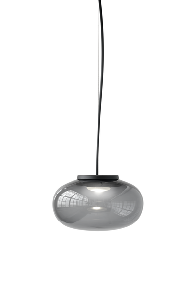 New Works :: Karl-Johan pendant lamp, diameter 23 cm, smoked