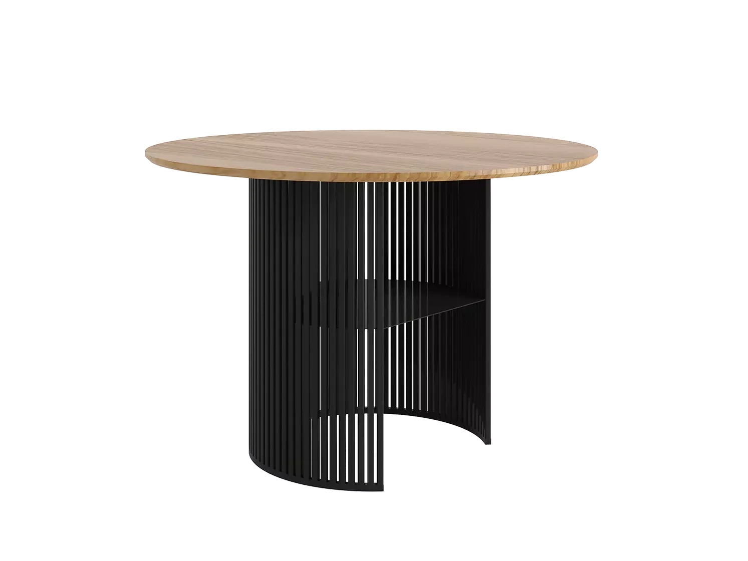 Loft Decora :: Cave round table brown/black dia. 110 cm