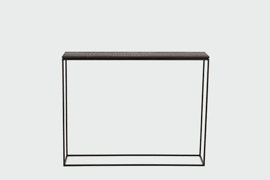 Nordifra :: Konsole aus Metall Stam 220 Eiche Größe xl schwarz